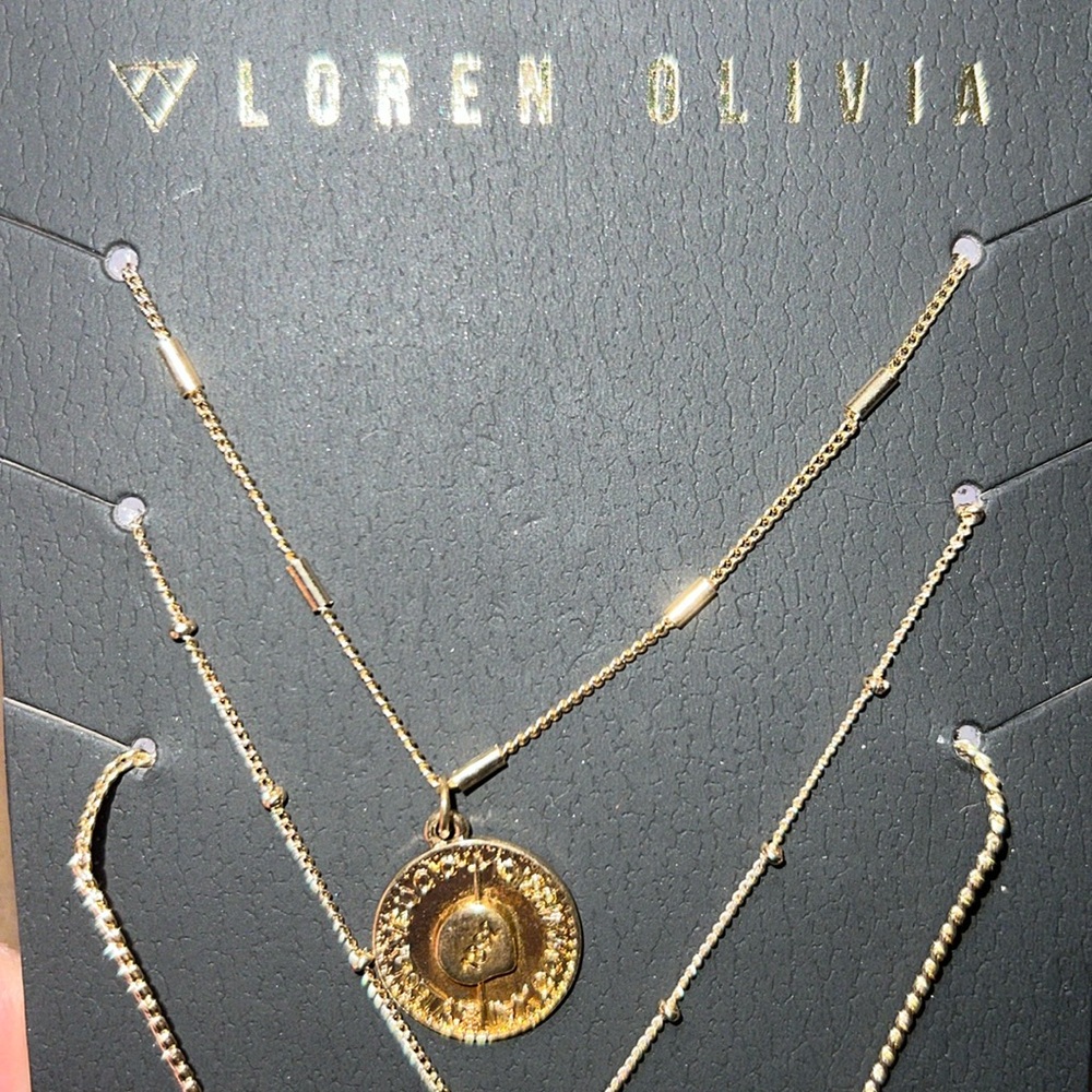 NWT Ladies’ Loren Olivia Set of 3 Necklaces